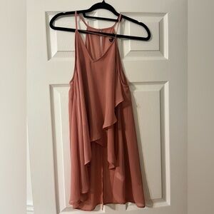 Express Women's Nude Blouse Size Medium